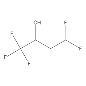 1,1,1,4,4-Pentafluorobutan-2-ol结构式