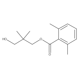 3-Hydroxy-2,2-dimethylpropyl 2,6-dimethylbenzoate Structure