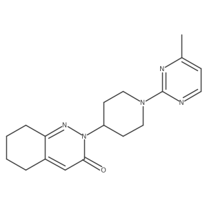 2-[1-(4-Methylpyrimidin-2-yl)piperidin-4-yl]-2,3,5,6,7,8-hexahydrocinnolin-3-one Structure