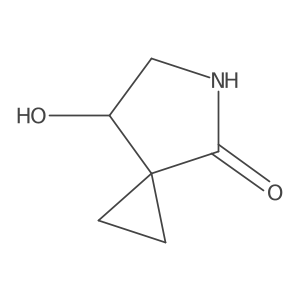 7-Hydroxy-5-azaspiro[2.4]heptan-4-one Structure