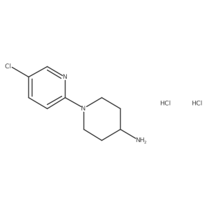 1-(5-Chloropyridin-2-yl)piperidin-4-amine dihydrochloride Structure