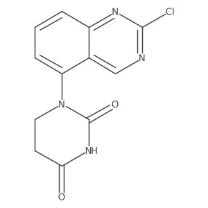 1-(2-Chloroquinazolin-5-yl)-1,3-diazinane-2,4-dione结构式