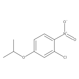 2-Chloro-4-(1-methylethoxy)-1-nitrobenzene结构式
