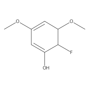 1,3-Cyclohexadien-1-ol, 6-fluoro-3,5-dimethoxy-结构式