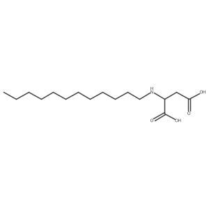 Lauryl aspartic acid, L- Structure