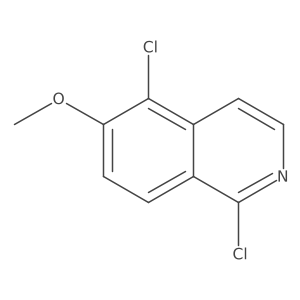 1,5-Dichloro-6-methoxyisoquinoline Structure