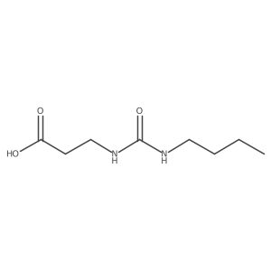 N-[(Butylamino)carbonyl]-I(2)-alanine结构式
