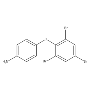 4-(2,4,6-Tribromophenoxy)benzenamine结构式
