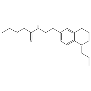 2-ethoxy-N-(2-(1-propyl-1,2,3,4-tetrahydroquinolin-6-yl)ethyl)acetamide Structure