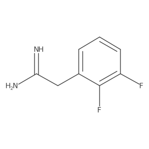 2-(2,3-Difluorophenyl)acetimidamide结构式
