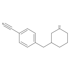 3-(p-Cyanobenzyl)-piperidine结构式