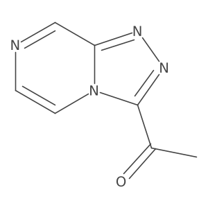 1-([1,2,4]Triazolo[4,3-a]pyrazin-3-yl)ethan-1-one Structure