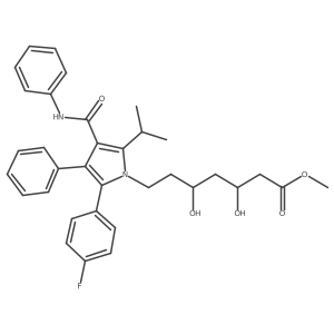 (3S,5R)-Atorvastatin Methyl Ester Structure