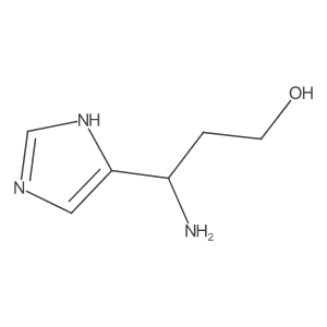 3-amino-3-(1H-imidazol-5-yl)propan-1-ol Structure