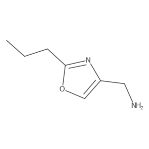 1-(2-Propyl-1,3-oxazol-4-yl)methanamine Structure