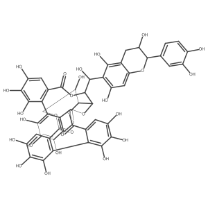 Camelliatannin C结构式