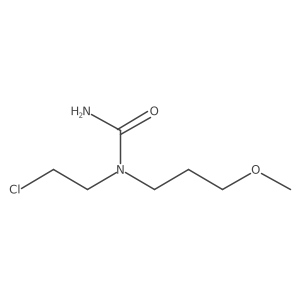 N-(2-chloroethyl)-N-(3-methoxypropyl)urea结构式