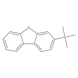 Dibenzo[b,d]thiophen-3-yltrimethylsilane结构式
