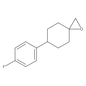 (3I+/-,6I(2))-6-(4-Fluorophenyl)-1-oxaspiro[2.5]octane Structure