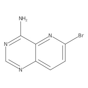 6-Bromopyrido[3,2-D]pyrimidin-4-amine Structure