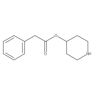 4-Piperidinyl benzeneacetate结构式