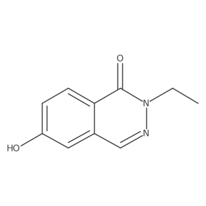 2-Ethyl-6-hydroxy-1,2-dihydrophthalazin-1-one结构式