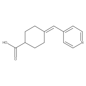4-[(Pyridin-4-yl)methylidene]cyclohexane-1-carboxylic acid结构式