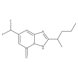 7-(Difluoromethyl)-2-(pentan-2-yl)-[1,2,4]triazolo[1,5-a]pyridin-5-ol Structure