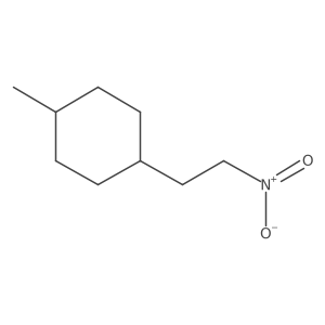 1-Methyl-4-(2-nitroethyl)cyclohexane结构式