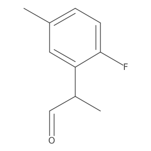 2-(2-Fluoro-5-methylphenyl)propanal结构式