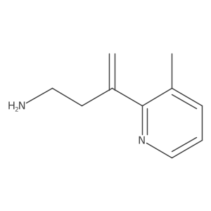 3-(3-Methylpyridin-2-yl)but-3-en-1-amine Structure