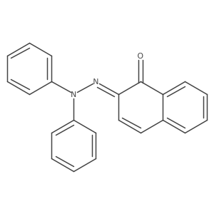 1,2-Naphthalenedione, 2-(2,2-diphenylhydrazone)结构式
