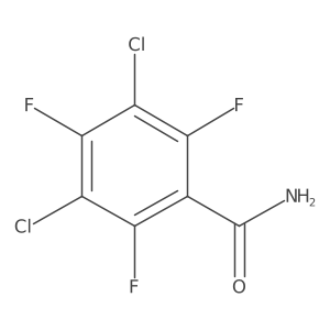 3,5-Dichloro-2,4,6-trifluorobenzamide Structure