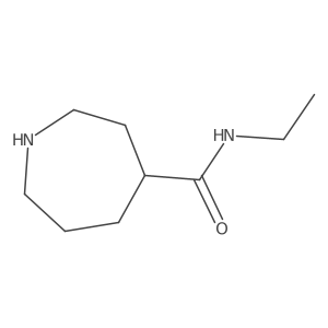 N-ethylazepane-4-carboxamide Structure