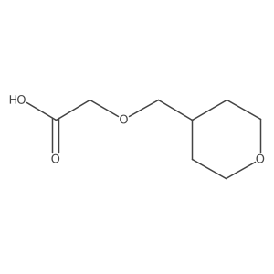 2-[(Oxan-4-yl)methoxy]aceticacid结构式