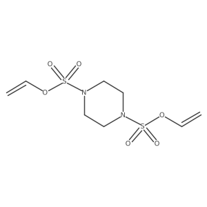 Divinyl piperazine-1,4-disulfonate结构式
