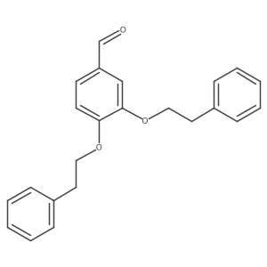3,4-Diphenethoxybenzaldehyde Structure