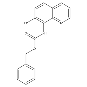 benzyl N-(7-hydroxyquinolin-8-yl)carbamate Structure
