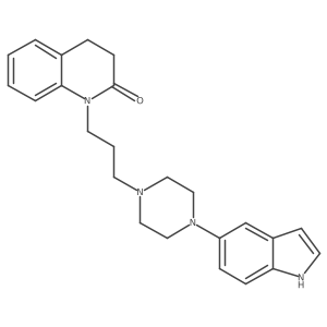 5-{4-[3-(2-Oxo-3,4-dihydro-2h-quinolin-1-yl)propan-1-yl]piperazin-1-yl}-1h-indole结构式