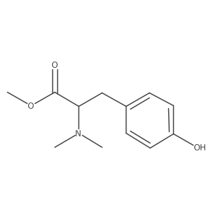 N,N-dimethyl-L-tyrosine methyl ester Structure