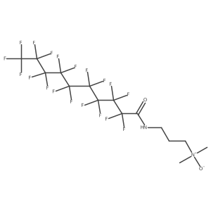 Perfluorodecane amido amine oxide结构式