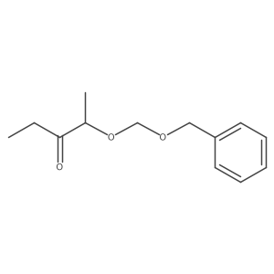 (2R)-2-[(Benzyloxy)methoxy]pentan-3-one Structure