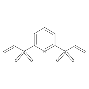 2,6-Bis(vinylsulfonyl)pyridine Structure