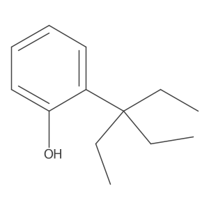 2-(3-Ethylpentan-3-yl)phenol Structure