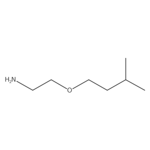 2-(3-Methylbutoxy)ethan-1-amine结构式
