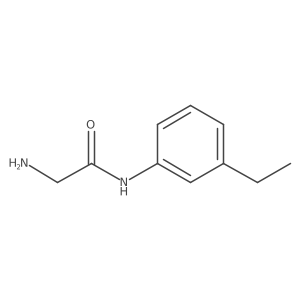 2-amino-N-(3-ethylphenyl)acetamide Structure