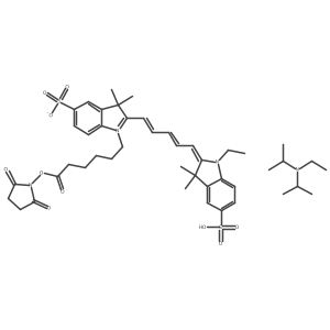 CY5-SE/Dipea结构式