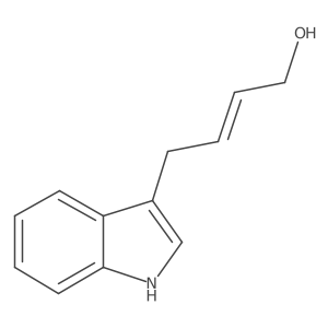 4-(1H-indol-3-yl)but-2-en-1-ol Structure
