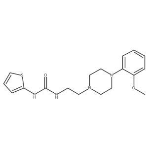 1-(2-(4-(2-Methoxyphenyl)piperazin-1-yl)ethyl)-3-(thiophen-2-yl)urea Structure