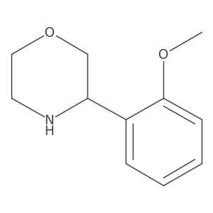 (R)-3-(2-Methoxyphenyl)morpholine Structure